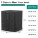 thumbnail image 2 of Funda para Aire Acondicionado BROSYDA 61x61x76 cm Impermeable Negra, 2 of 7