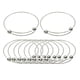 thumbnail image 5 of 10 Uds. Brazaletes Extensibles Para Joyería, Pulseras De Metal, Regalo, 5 of 5