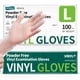 thumbnail image 1 of Guantes de examen desechables Supmedic Vinyl, 4 mil, sin polvo, 1 of 8