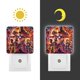 thumbnail image 3 of Trailers de Marvel Luz nocturna LED con sensor de anochecer a amanecer para dormitorio, baño, pasillo, escaleras - Lámpara LED nocturna de enchufe, 0.5W - 1 pieza, 3 of 6