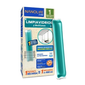 Nanolife - Limpia Vidrio Y Multiuso Recarga (1X)