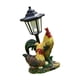 thumbnail image 1 of Figura De Patio Con Luz Solar, Bonito Adorno De Césped Para Regalos De Inauguración De La Casa, Pollo, 1 of 3
