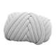 thumbnail image 5 of Hilo grueso, hilo tubular Jumbo, hilo de punto para brazo, lavable, suave, 500G, tubo de hilo grueso voluminoso, hilo para cestas, fabricación Gris claro, 5 of 5