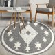 thumbnail image 2 of Alfombra Redonda Palafito Gris 240 x 240 cm, 2 of 6