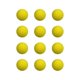 thumbnail image 3 of 12 Uds Pelotas De Golf De Espuma Pelotas Para Practicar Golf Para Manualidades Interior Exterior Patio Amarillo, 3 of 5