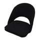 thumbnail image 5 of Funda Suave Para Silla Con Respaldo Corto Y Curvo Funda De Poliéster En Arco Para Comedor, Negro, 5 of 5