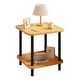 thumbnail image 1 of Velador De Bambu 2 Niveles Con Cajon Natural, 1 of 3