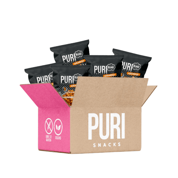 Pack Colación 20 Puripop Individual Blaki Caramelo Cabritas