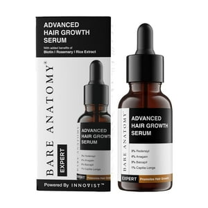 Suero Para El Crecimiento Del Cabello Bare Anatomy Advanced 30 Ml Para Mujeres Y Hombres