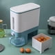 thumbnail image 5 of Cocina Para El Hogar Cubo De Arroz De Plástico Organizador De Hogar Caja De Almacenamiento Azul, 5 of 5