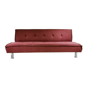 Importclick - Futón Sofá Cama Ajustable 170X50X40 Cm Burdeo