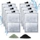 thumbnail image 1 of Cartuchos de filtro Zuqqony PF-L para filtros de potencia Top Fin Silenstream PF20, PF30, PF40 y PF75, 1 of 7