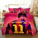 thumbnail image 2 of Football Players Print Quilt Duvet Cover Set Bedspread Kids3-Piece Bedding Set, 2 of 5