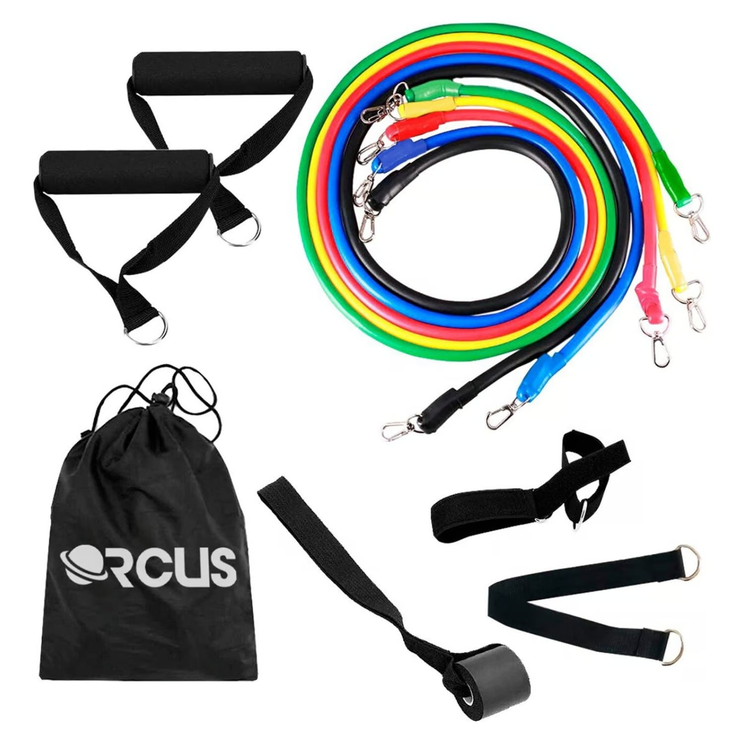 Set De 5 Tubos Elásticos Orcus 11 Piezas