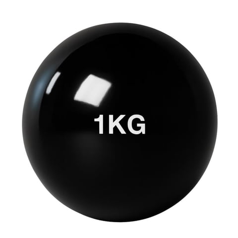 Linea Sport - Balón Medicinal De Silicona 1Kg Antideslizante Sin Rebote Crossfit