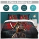 thumbnail image 5 of Attack On Titan Quilt Set Thicken Soft 3 Pieces Bedding Set All Season Duvet Cove with 2 Pillowcases for Adult Women Girls Teens Home Room Decor, 5 of 5