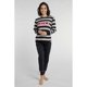 thumbnail image 1 of Pijama Largo Algodón Negro Talla XXL, 1 of 4
