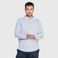 Jayson - Polera Pique T/C Ml Hombre Gris Oscuro M