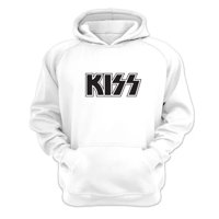Genérico - Polerón Canguro Kiss Blanco Talla Xl Unisex