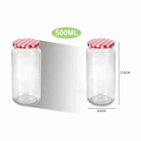 Genérico - Frasco De Vidrio 500Ml