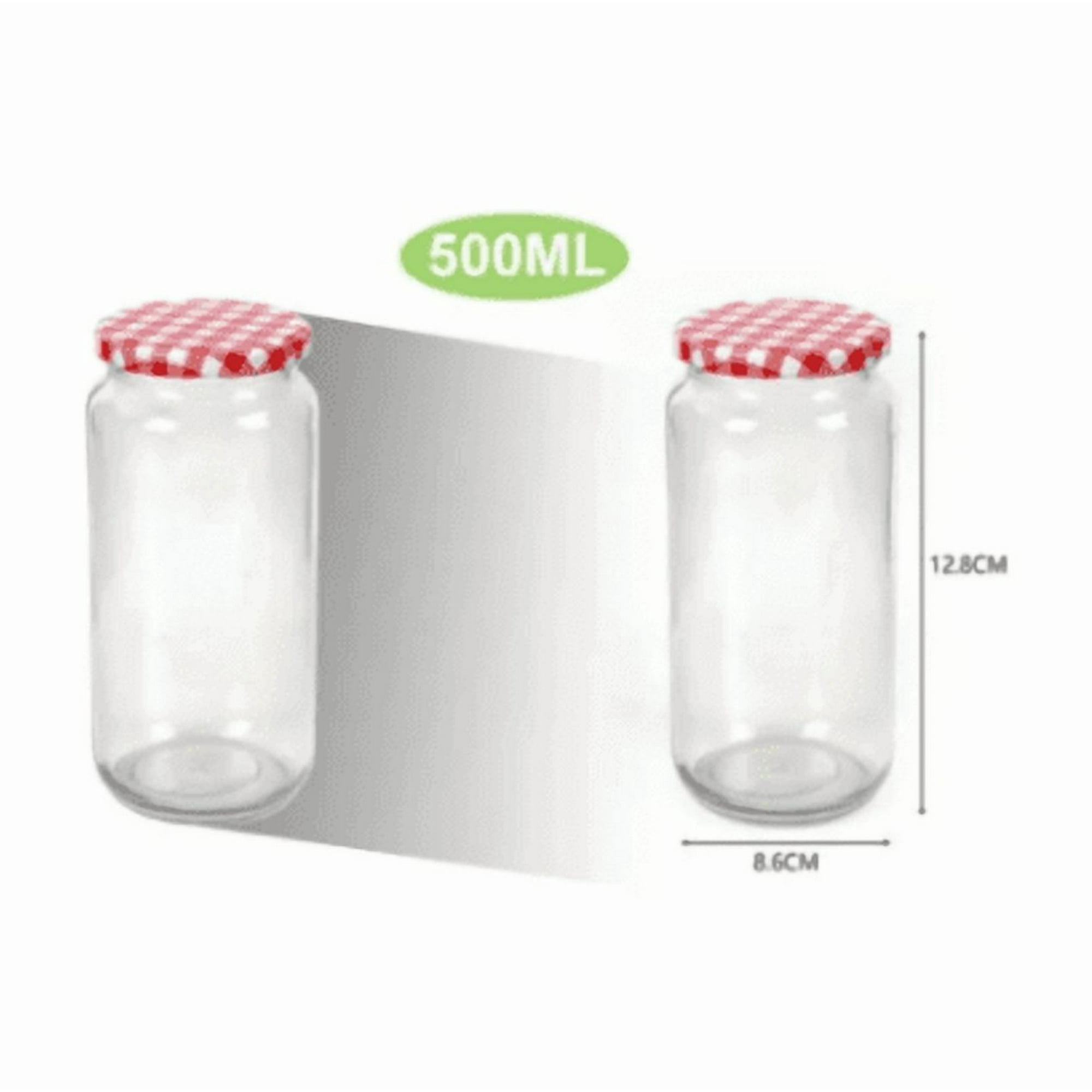 Genérico - Frasco De Vidrio 500ml