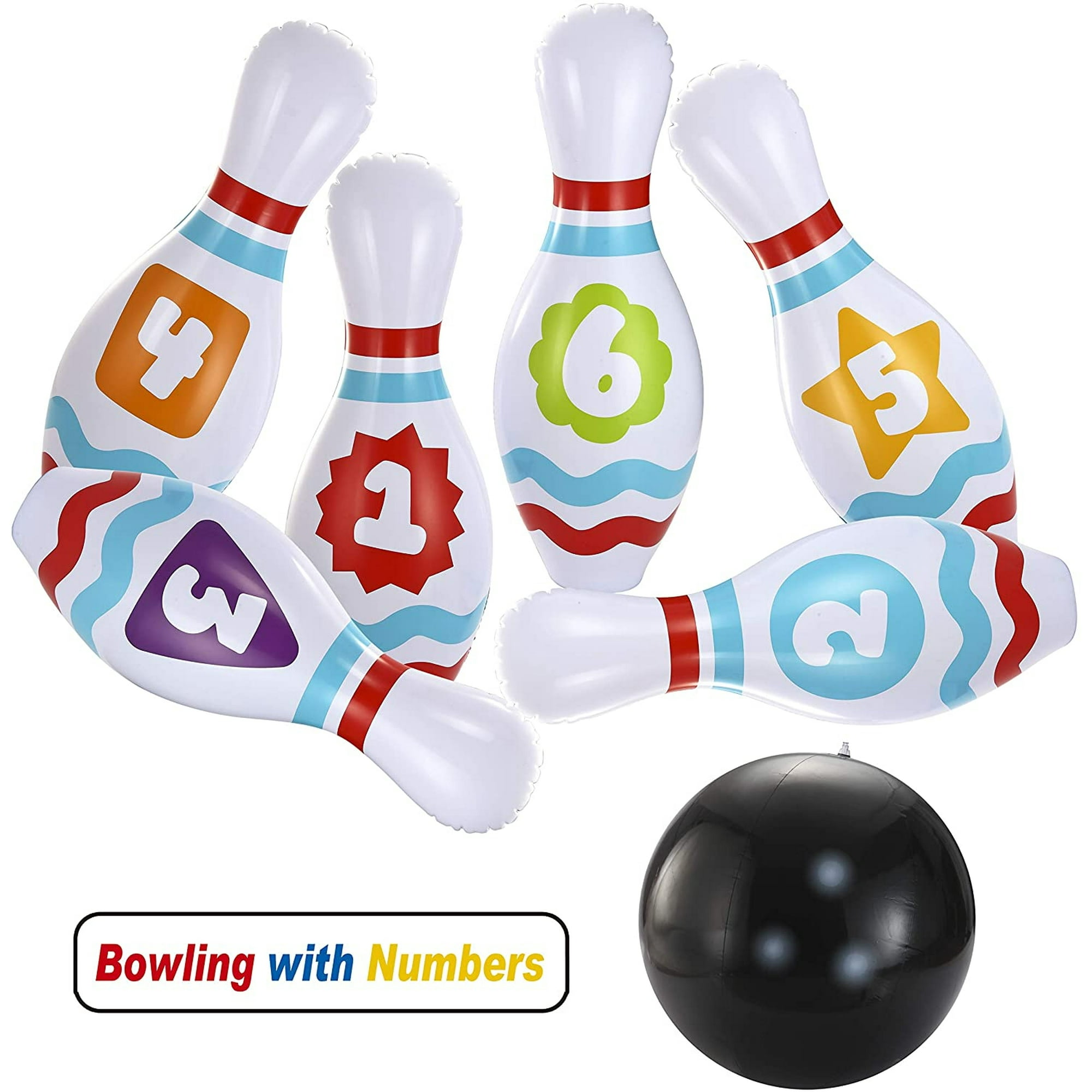 Juego De Bolos Inflable Gigante Joyin