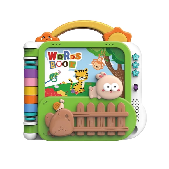 Libro Interactivo De Sonidos De Animales Con Modos De Aprendizaje