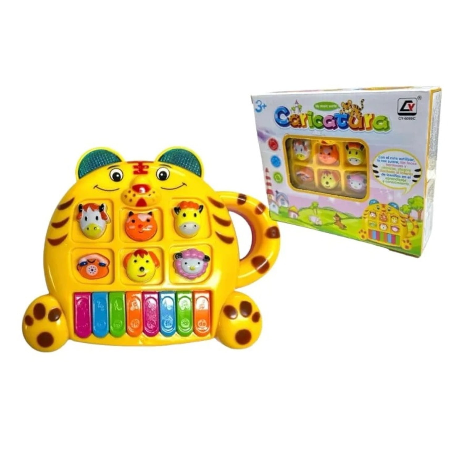 Genérico - Pack X 3 Piano Chico 24 Teclasinstrumento Musical De Juguete