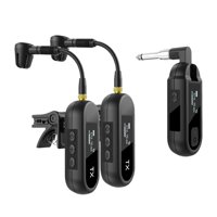 Magideal - Micrófono De Saxofón, Instrumento, Micrófono, Clip Condensador, 58M, Banda De Clarinete, Banda De Práctica, Transmisor Receptor De Rendimiento 2 Canales