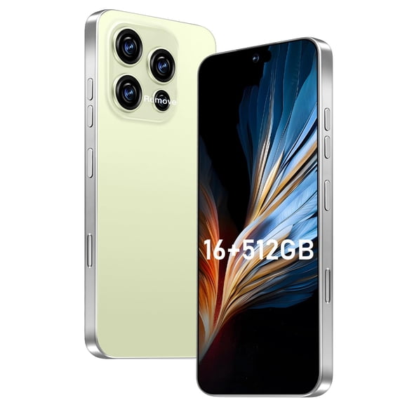 Smartphone 16pm 16gb+512gb 6 99 Android 14 Amarillo