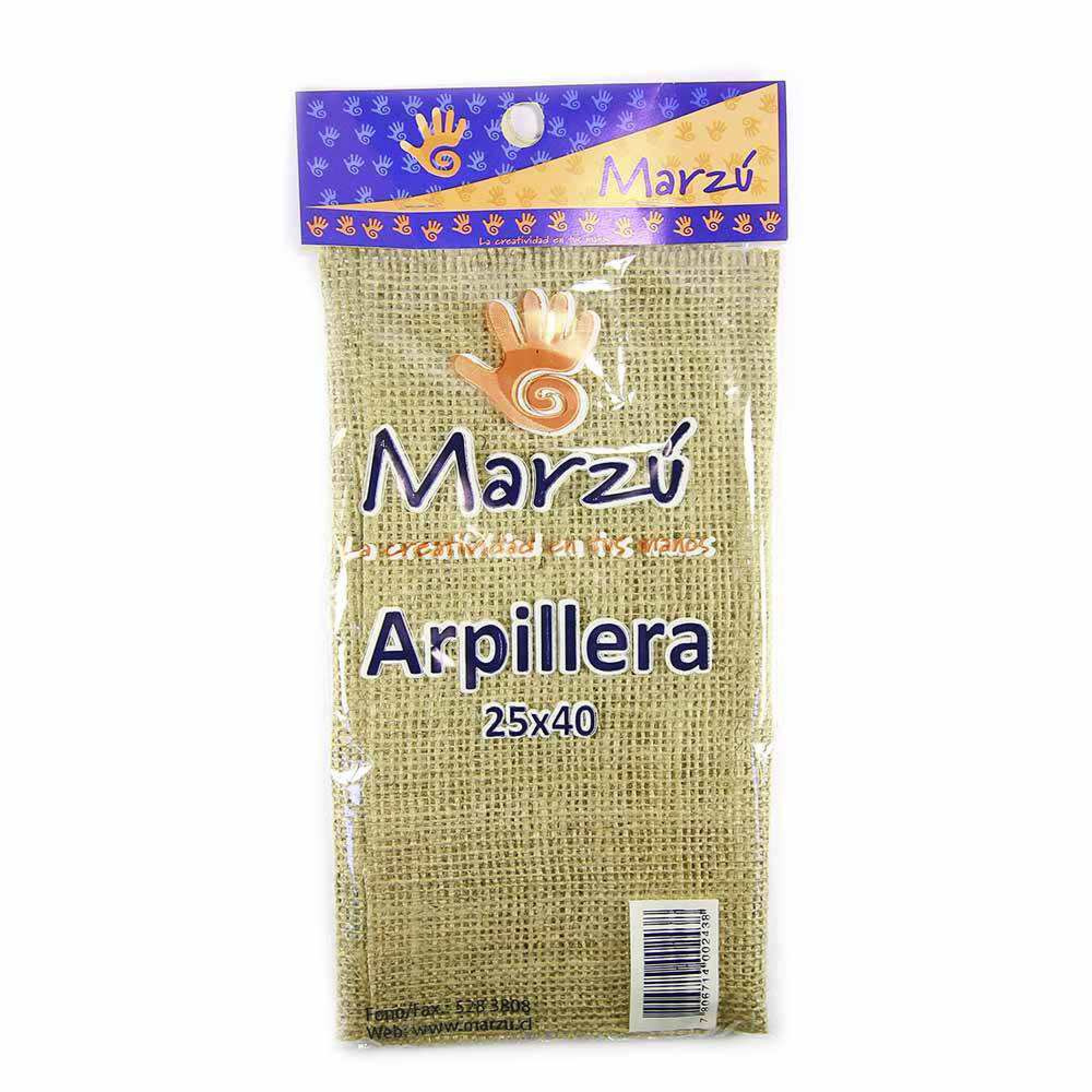 Arpillera 40x25 Onzas Marzú
