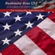 thumbnail image 1 of Bandera Americana Rushmore Rose USA 5x8 pies con Estrellas Bordadas, 1 of 9