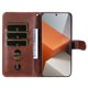 thumbnail image 3 of Funda con Cremallera para Xiaomi Redmi Note 13 Pro Plus 5G, Carcasa Cartera de Cuero PU con Soporte y Tarjetero, 3 of 6