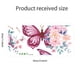 thumbnail image 3 of 1pc Cartoon Flower & Butterfly Wall Sticker, Wall Decals For Living Room, Bedroom, Self-adhesive Home Wall Decor Stickers, 3 of 4