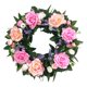 thumbnail image 3 of Guirnalda Floral Ronda Peonía Primavera Verano Guirnaldas Para Chimenea Porche N, 3 of 5