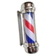 thumbnail image 4 of Luz de poste de barbero, luz giratoria de barbería, ahorro de energía, lámpara de pared LED de poste de barbería clásica tradicional para peluquería, 4 of 5