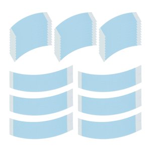 Ioensy - 36 Piezas De Cinta De Peluca De Pelo De Doble Cara Para Piezas De Cabello Cinta De Peluca Transparente Adhesiva Azul