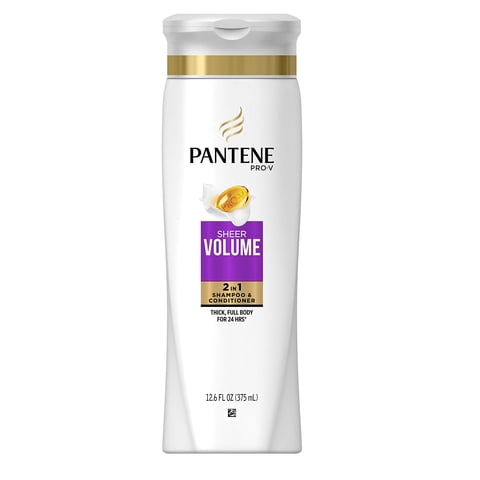 Pantene - Champú Y Acondicionador Pro V Sheer Volume 375 Ml