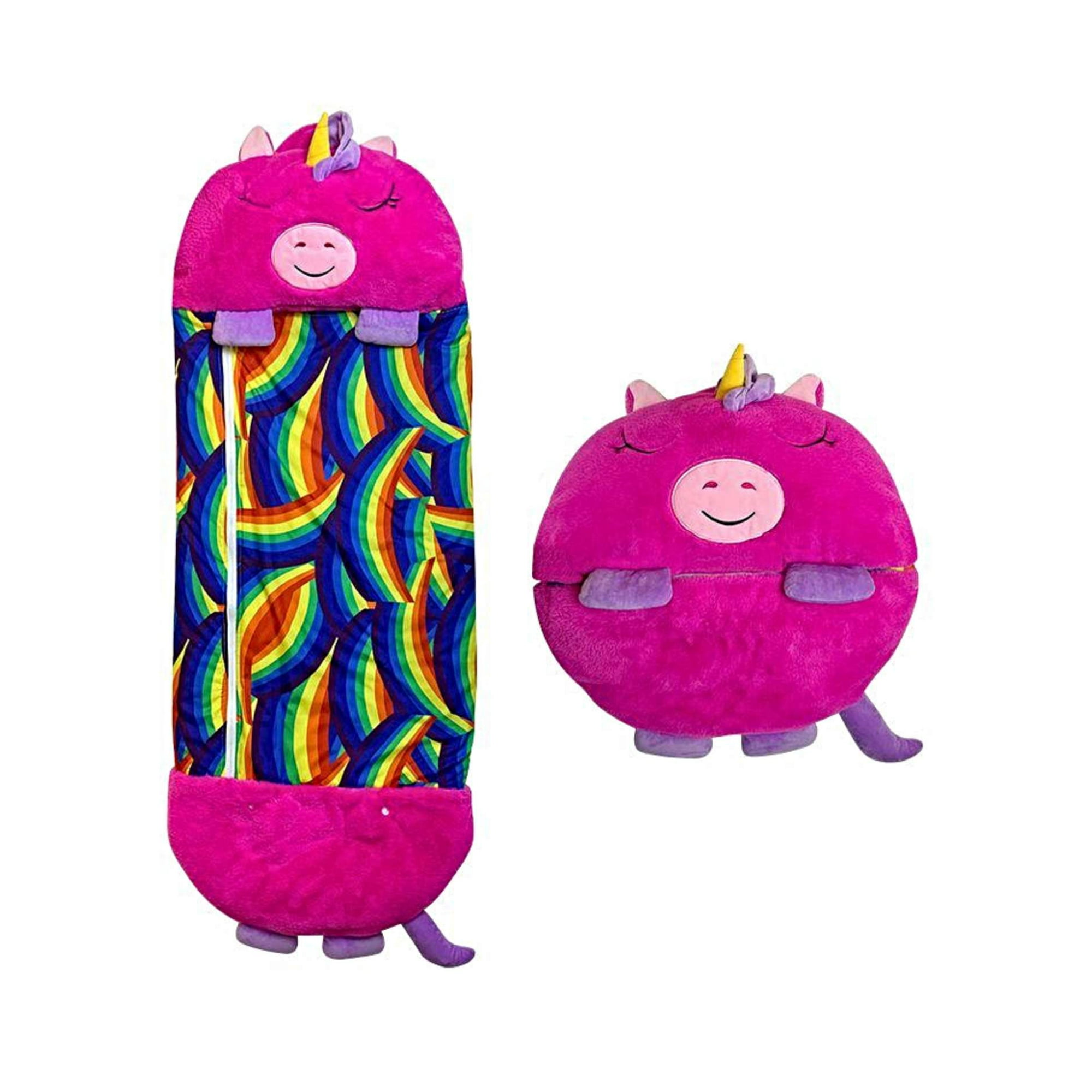Tengfei - Peluche Para Dormir Para Niño O Niña Unicornio Fucsia