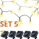 thumbnail image 1 of Set 5 Guirnaldas Solar Estrellas Calida Decoracion 5 Metros, 1 of 3