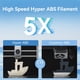 thumbnail image 3 of Filamento para impresora 3D Creality Hyper ABS, 1,75 mm, blanco y negro, 2 kg, 3 of 6