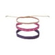 thumbnail image 1 of Pack Pulseras Telar Azul , Beige y Lila con Mostacillas de Plata multicolor, 1 of 2