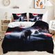 thumbnail image 1 of Interstellar Wolf Family Quilt Duvet Cover Set Children Queen Bedroom Decor3-Piece Bedding Set, 1 of 5