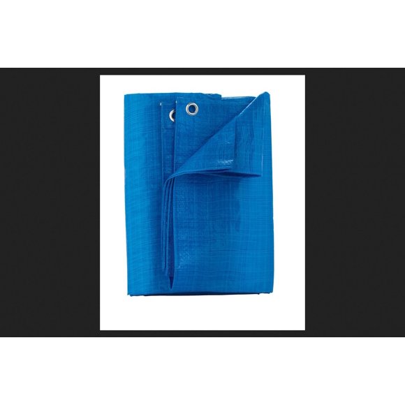 Lona HOME PLUS 284x345 cm, poliéster azul claro, 4 mil