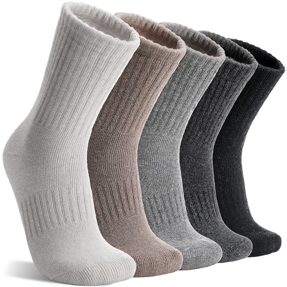 Calcetines MOGGEI de lana merino térmicos, 5 pares, mujer, talla M