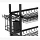 thumbnail image 5 of Rack Escurridor Organizador Cocina Secador Platos 3 Niveles Negro, 5 of 5
