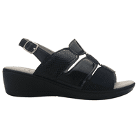 Sandalia De Mujer De Color Azul Marino Casual Chalada Lupe-85