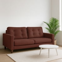 Latam Home - Sofa Napoles 2C Tela Velvet Chocolate