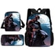 thumbnail image 1 of Super Hero B-BatmanS LOGO 3 pcs set Child School Backpack With Shoulder Bag Pencil Bags School Bags for Boys Girls Best Gift, 1 of 3