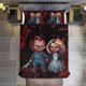 thumbnail image 3 of Bride of Chucky Duvet Cover Set 3 Piece Bedding Set Double Sided Printing Decorative Comforter Cover Set, 3 of 5